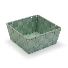 Versa Košara Versa Green Medium Tekstil 19 x 9 x 19 cm