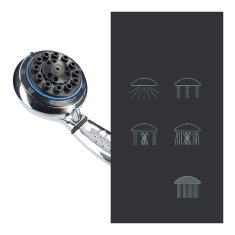 slomart Tuš vrtnica Fontastock ÉZARO H 1/2" kromirana