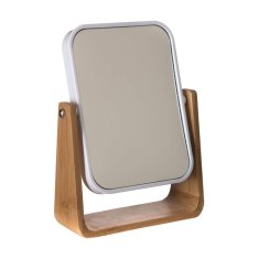 slomart Ogledalo z nosilcem za pritrditev Natureo White 22 x 16 x 6 cm