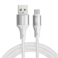 Joyroom Kabel Light-Speed Series USB-A - USB-C kabel za hiter prenos 100W 2m bela
