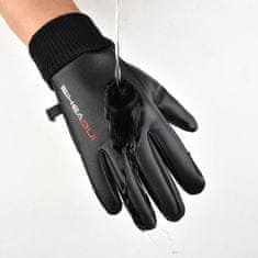 HURTEL Izolirane protizdrsne rokavice za telefon moške črne