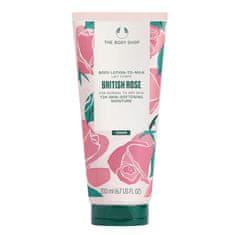 The Body Shop Losjon za telo za normalno do suho kožo British Rose (Body Lotion) 200 ml