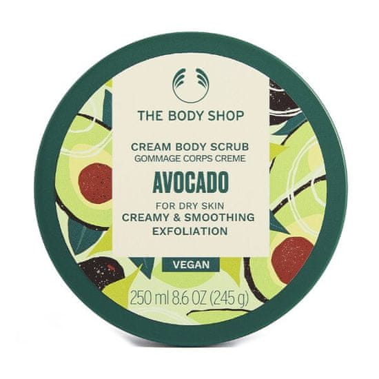 The Body Shop Gladilni piling za suho kožo Avocado (Body Scrub)