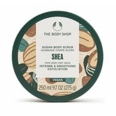The Body Shop Piling za telo za zelo suho kožo Shea (Body Scrub) (Neto kolièina 250 ml)