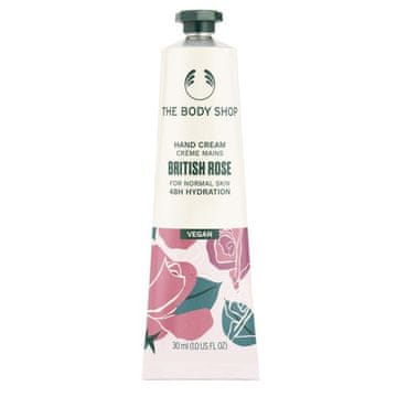 The Body Shop Vlažilna krema za roke British Rose (Hand Cream)