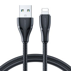 Joyroom Kabel za iPhone Surpass Series USB - Lightning 2,4 A, 2 m, črn