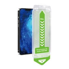 WOZINSKY 9H kaljeno steklo z montažnim okvirjem za iPhone 15 Premium Glass črno