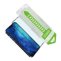 WOZINSKY 9H kaljeno steklo z montažnim okvirjem za iPhone 15 Premium Glass črno