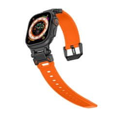 Tech-protect Delta Pro pašček za Apple Watch 42/44/45/49mm, orange / black