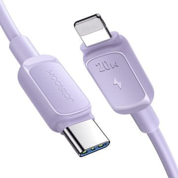 Joyroom Kabel za iPhone USB-C - Lightning 20 W 1,2 m vijoličen