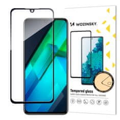 WOZINSKY 9H kaljeno steklo za celoten zaslon Infinix Note 12 G96 z okvirjem Case Friendly črno