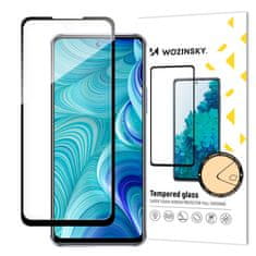 shumee 9H celozaslonski kaljeni steklo Infinix Hot 11S NFC z ohišjem, prijazno črno