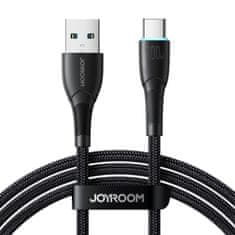 Joyroom Kabel Starry Series USB-A - USB-C 100 W, 1 m, črn