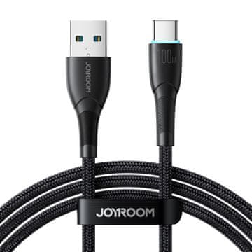 Joyroom Kabel Starry Series USB-A - USB-C 100 W, 1 m, črn