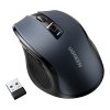 Ugreen Optična miška brezžična miška USB 2,4 GHz / Bluetooth 5.0 4000 DPI črna