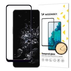 shumee 9H Full Screen Tempered Glass OnePlus 10T / Ace Pro s črnim okvirjem Full Glue Tempered Glass