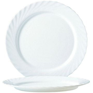 Arcoroc Arcoroc Trianon plitka plošča, premer 310 x 25 mm, 6 kosov.
