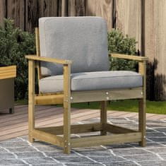 shumee Vrtni stol 62x56x77 cm impregnirana borovina