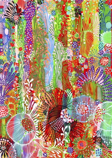 ENJOY Puzzle Flower zavesa 1000 kosov