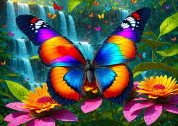 ENJOY Puzzle Butterfly in the forest 1000 kosov