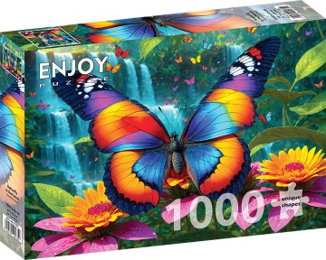 ENJOY Puzzle Butterfly in the forest 1000 kosov