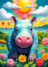 ENJOY Puzzle Sunny Hippo 1000 kosov