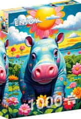 ENJOY Puzzle Sunny Hippo 1000 kosov