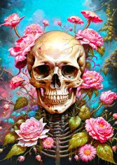 ENJOY Puzzle Garden skeleton 1000 kosov