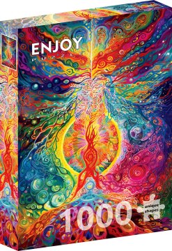 ENJOY Puzzle Epicenter of the rainbow 1000 kosov