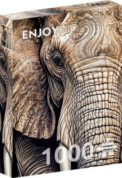 ENJOY Puzzle Vzorci prednikov 1000 kosov