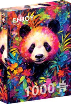 ENJOY Puzzle Igrivi mladič pande 1000 kosov