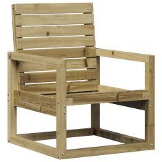 Greatstore Vrtni stol 57,5x63x76 cm impregnirana borovina
