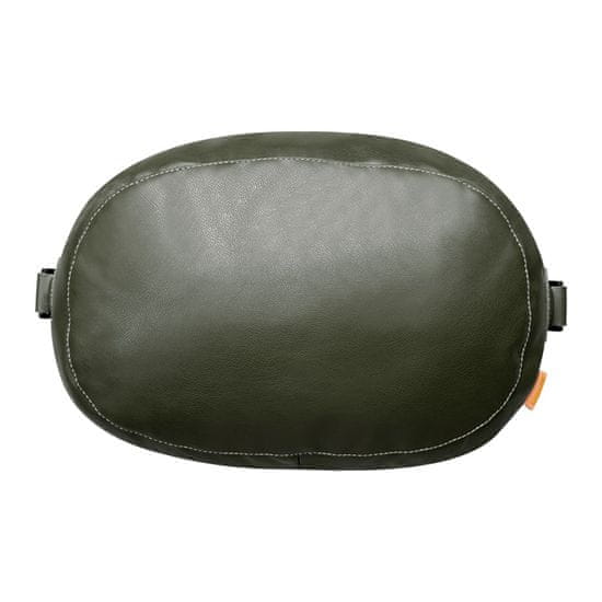 BASEUS Blazina za naslon za glavo v avtomobilu z 2 materialoma ComfortRide Series temno zelena