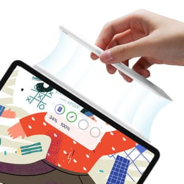 BASEUS Aktivni stylus za iPad Smooth Writing 2, bel