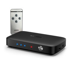 Ugreen Razdelilno stikalo HDMI - 3x HDMI 4K 30Hz črno