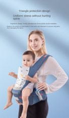 Tavalax Večnamenska ergonomska nosilka (0-36 mesecev) Tavalax Blue