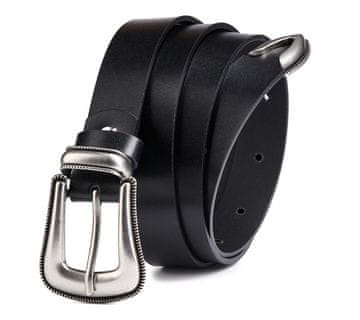 Peterson Ženski usnjen pas z okrasno zaponko