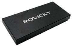Rovicky Originalne moške rokavice iz naravnega usnja z zaponko