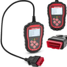 MSW Avtomobilski diagnostični skener OBD2 8-25 V VIN / ID / CVN / PCM / ECU