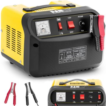 MSW Polnilnik avtomobilskih akumulatorjev z zasilnim zagonom 12/24 V 45 A