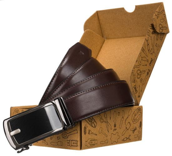 Peterson Moški poslovni pas z elegantno avtomatsko zaponko