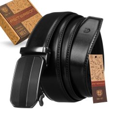 Peterson Eleganten avtomatski pas iz naravnega usnja - 115