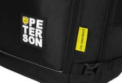 Peterson Potovalna, nepremočljiva, prostorna nahrbtnik-torba iz poliestra