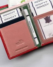 4U Cavaldi Kompaktna denarnica iz poliranega naravnega usnja