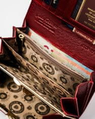 Peterson Ženska usnjena denarnica z motivom kačje kože