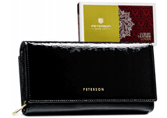 Peterson Prostorna, usnjena ženska denarnica z RFID sistemom