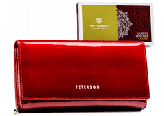 Peterson Prostorna, usnjena ženska denarnica z RFID sistemom