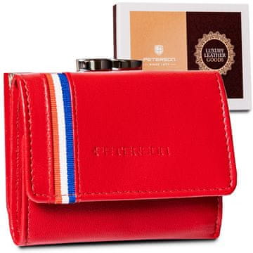 Peterson Majhna, usnjena ženska denarnica z RFID Protect sistemom