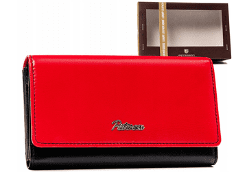 Peterson Velika, usnjena ženska denarnica na zaponko