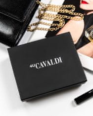 4U Cavaldi Klasična ženska usnjena denarnica na zaponko